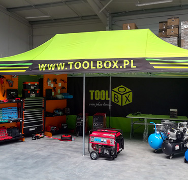 Toolbox namiot